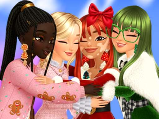 Christmas Girls Dress Up